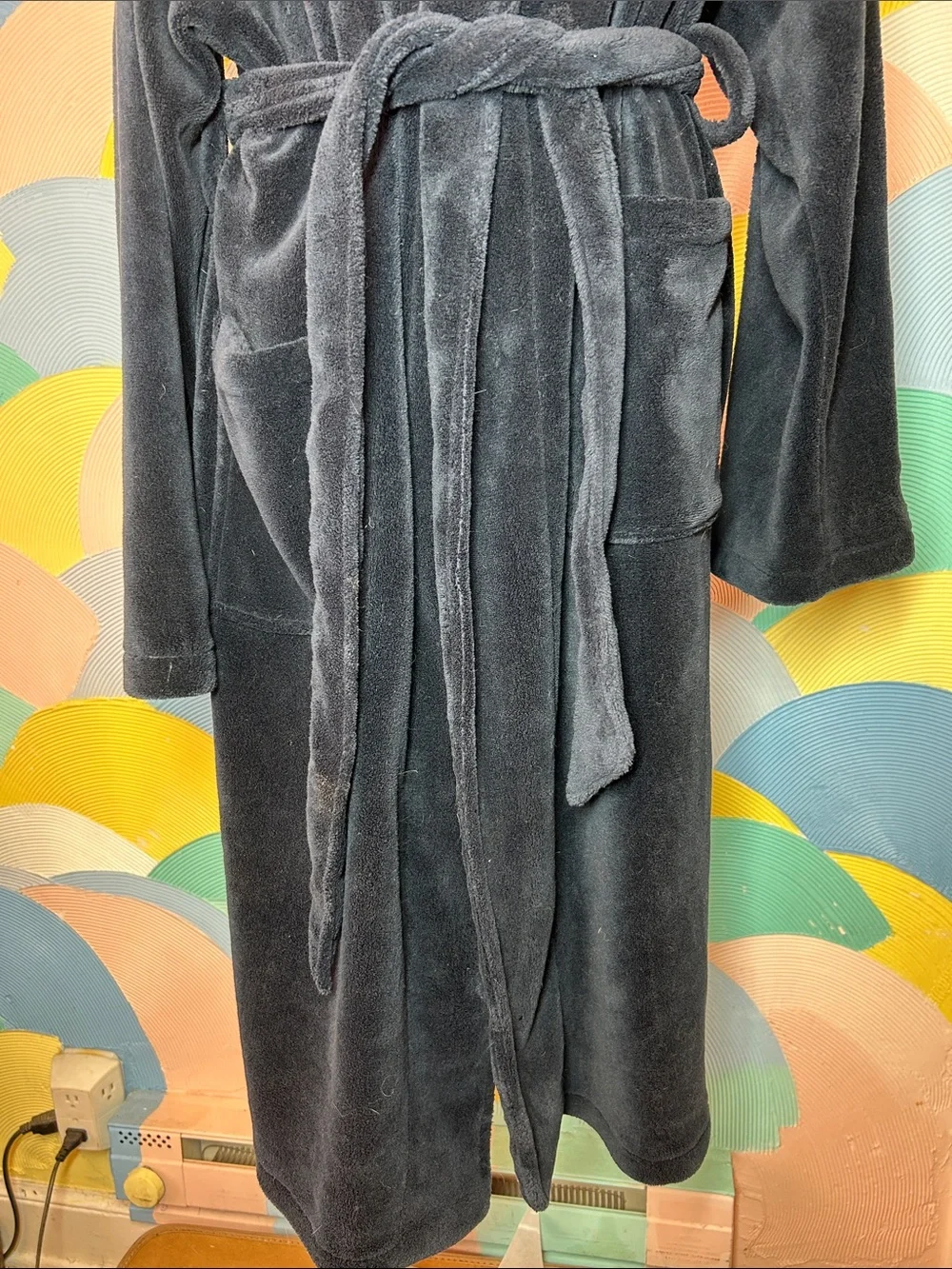 U.S. Polo Men's Robe/Cozy Coat sz s/m
